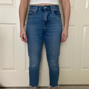 American Eagle Outfitters Blue Mom Jeans